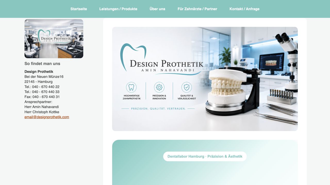 Design Prothetik